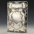 1908 British antique pure silver (925 silver) card case 63g Crisford and Norris